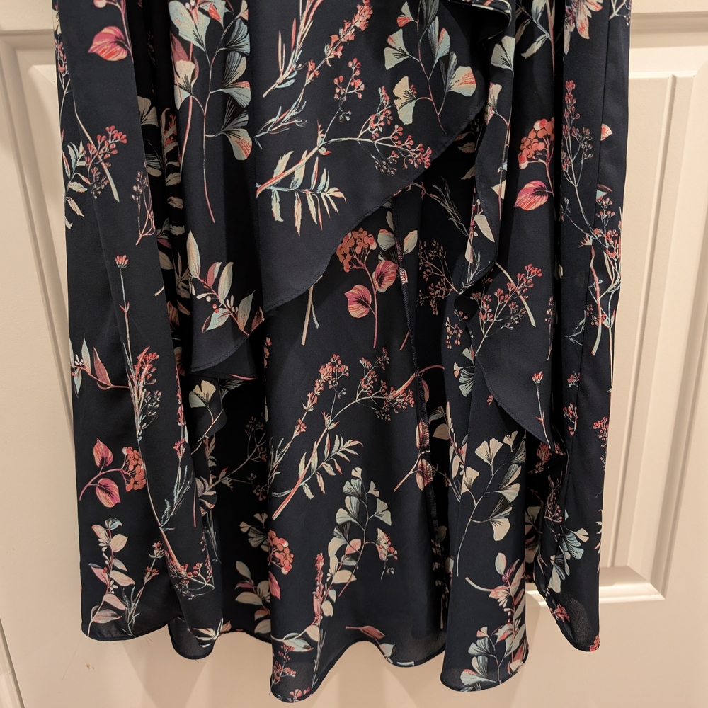 Banana Republic Navy Floral Maxi Dress - Picture 4 of 9
